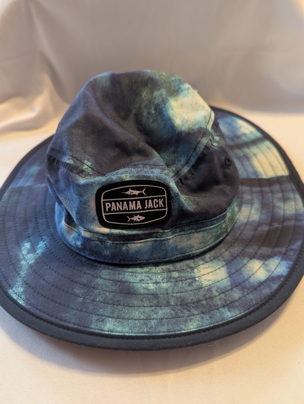 Panama Jack Blue Tie Dye Hat BNWT